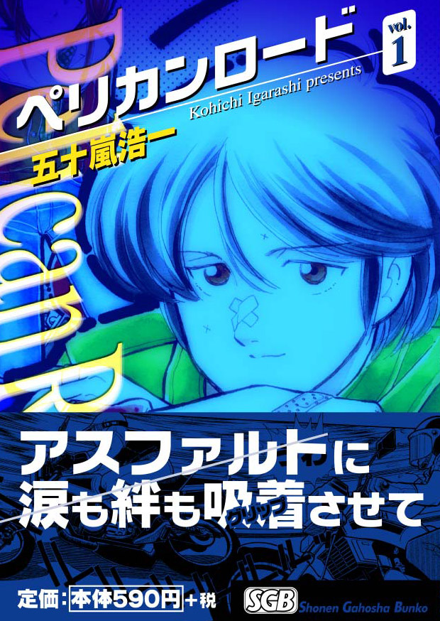 少年画報社　五十嵐浩一「ペリカンロード」1巻