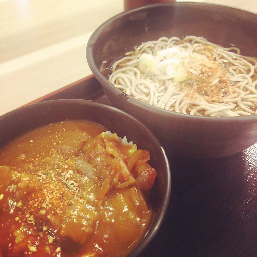 そばセット カレー