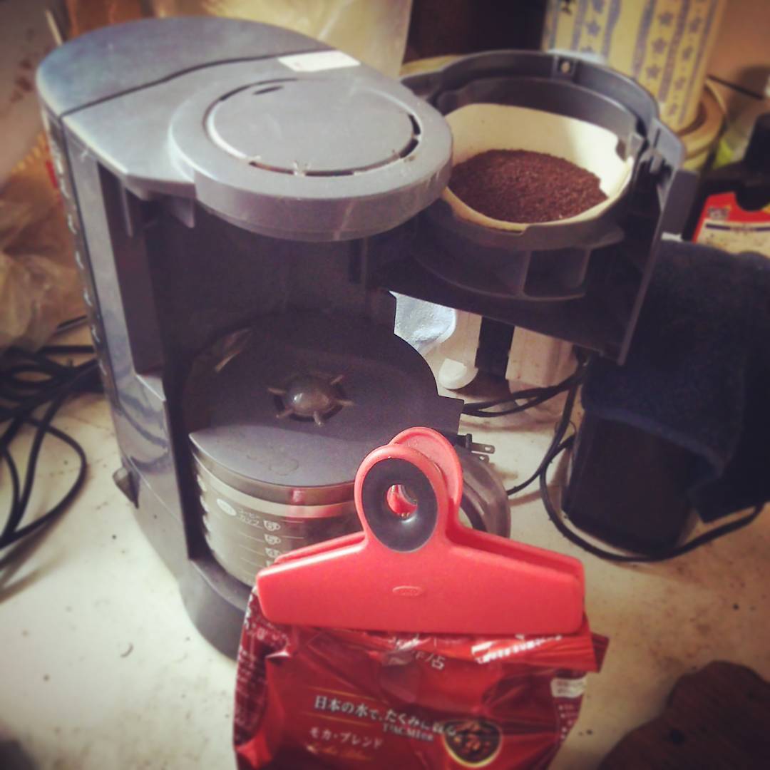 久しぶりにコーヒー