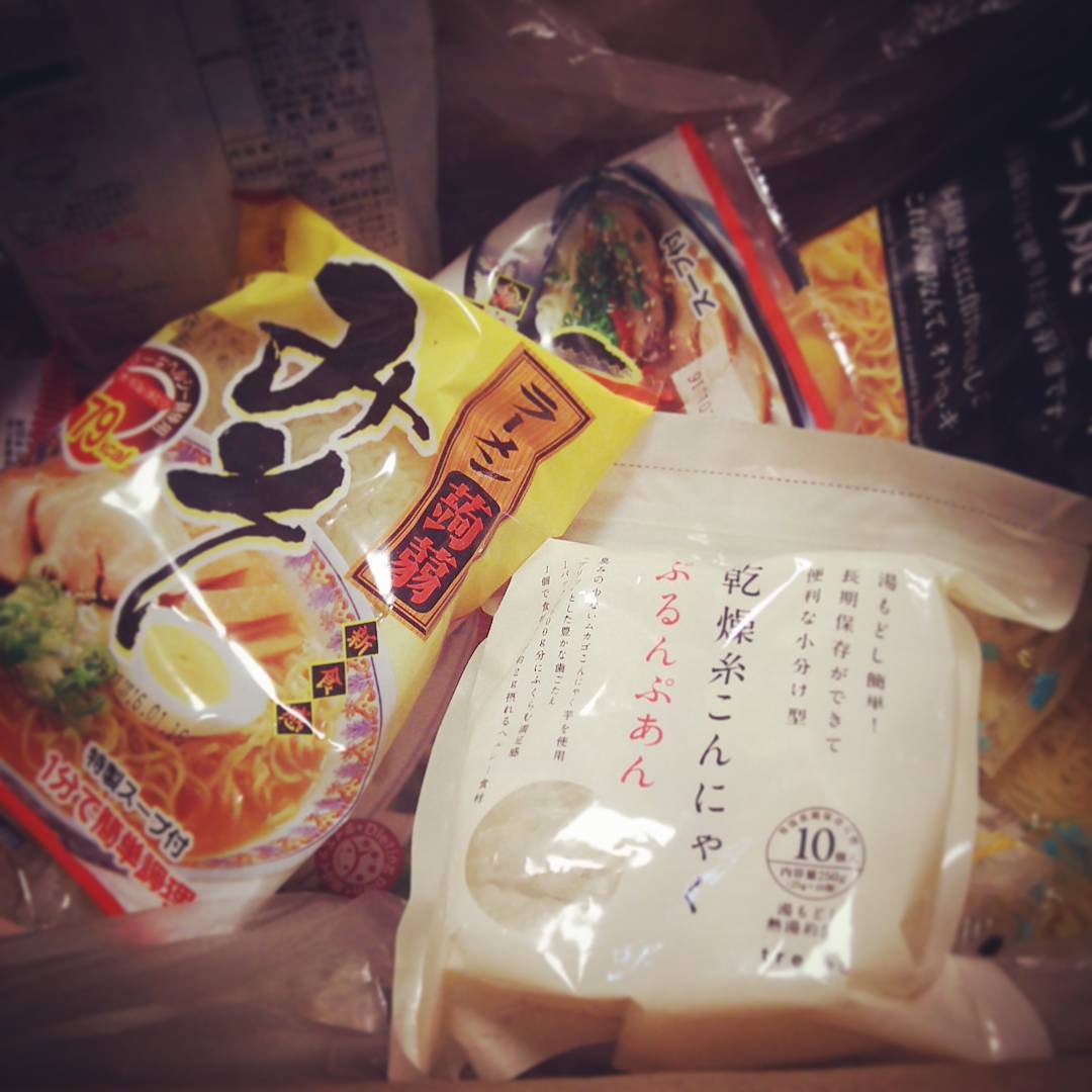 誕生日プレゼントでこんにゃくメニュー
