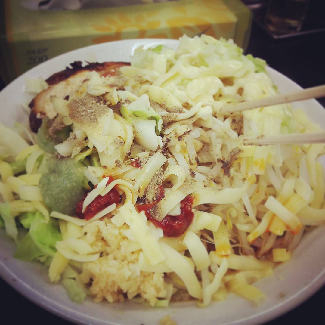 チーズぎ郎、野菜まし