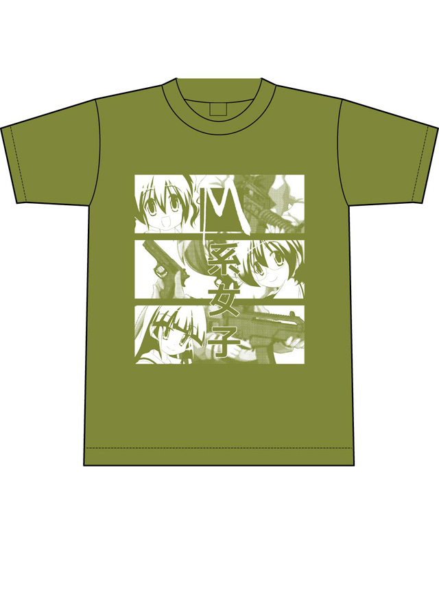 一迅社 　鉄人/ひよさん「M系女子」1巻 発売記念Tシャツ