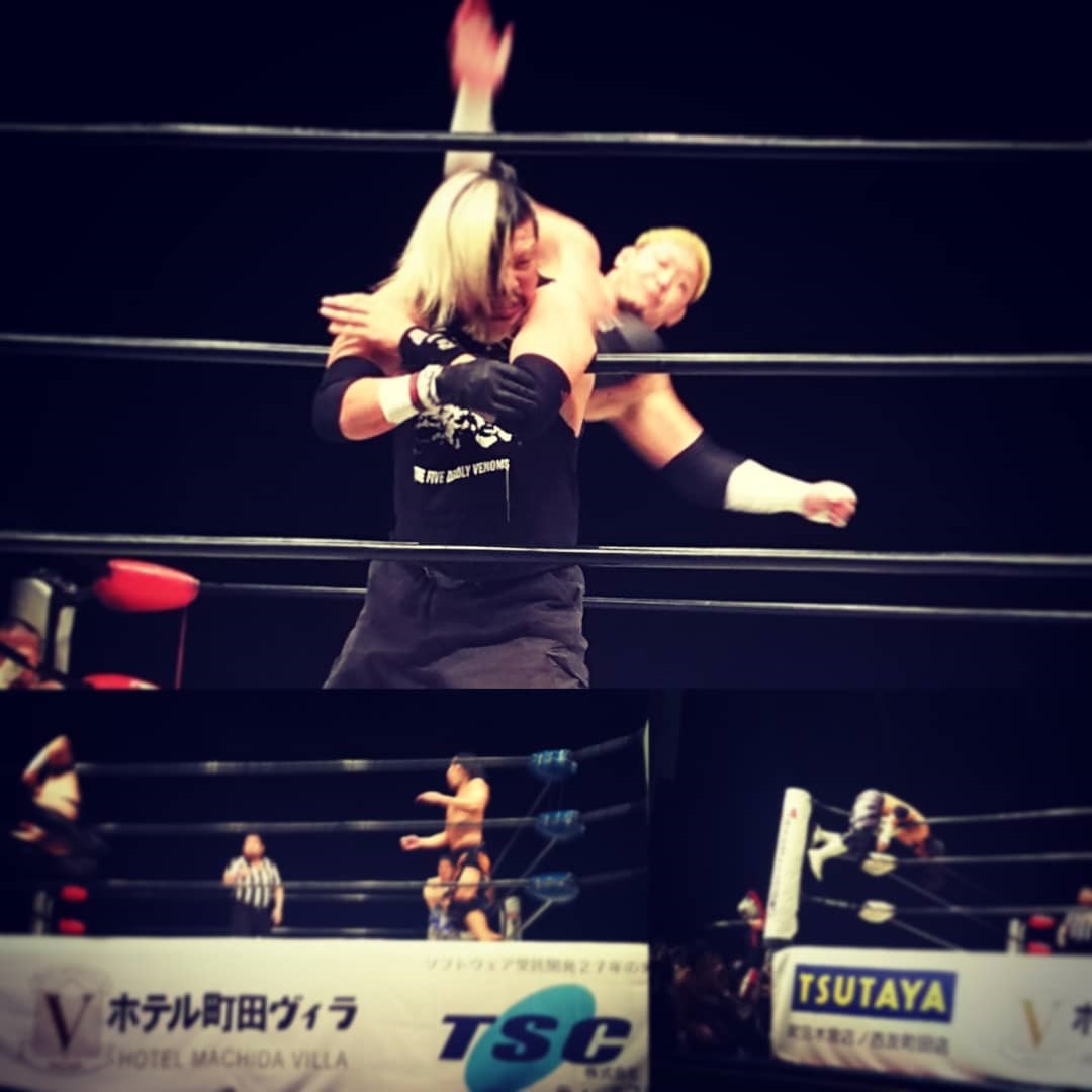 #まちだプロレスまつり 、堪能しました。 #竹田誠志 さん、おめでとうございます！ #プロレス