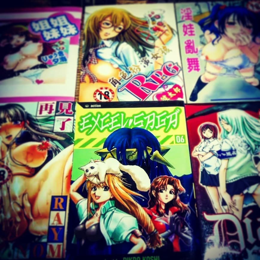 雷門がデザインした日本漫画の海外版いくつか