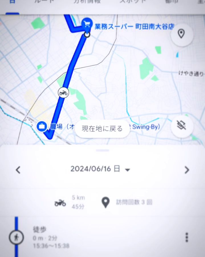 Googleマップのタイムラインが改悪甚だしい