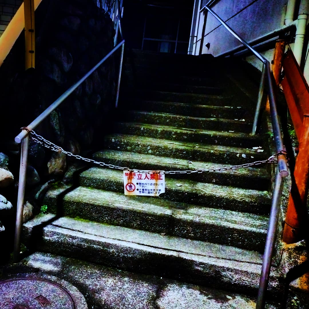 最近の階段坂夜景写真。高ヶ坂から成瀬方面。