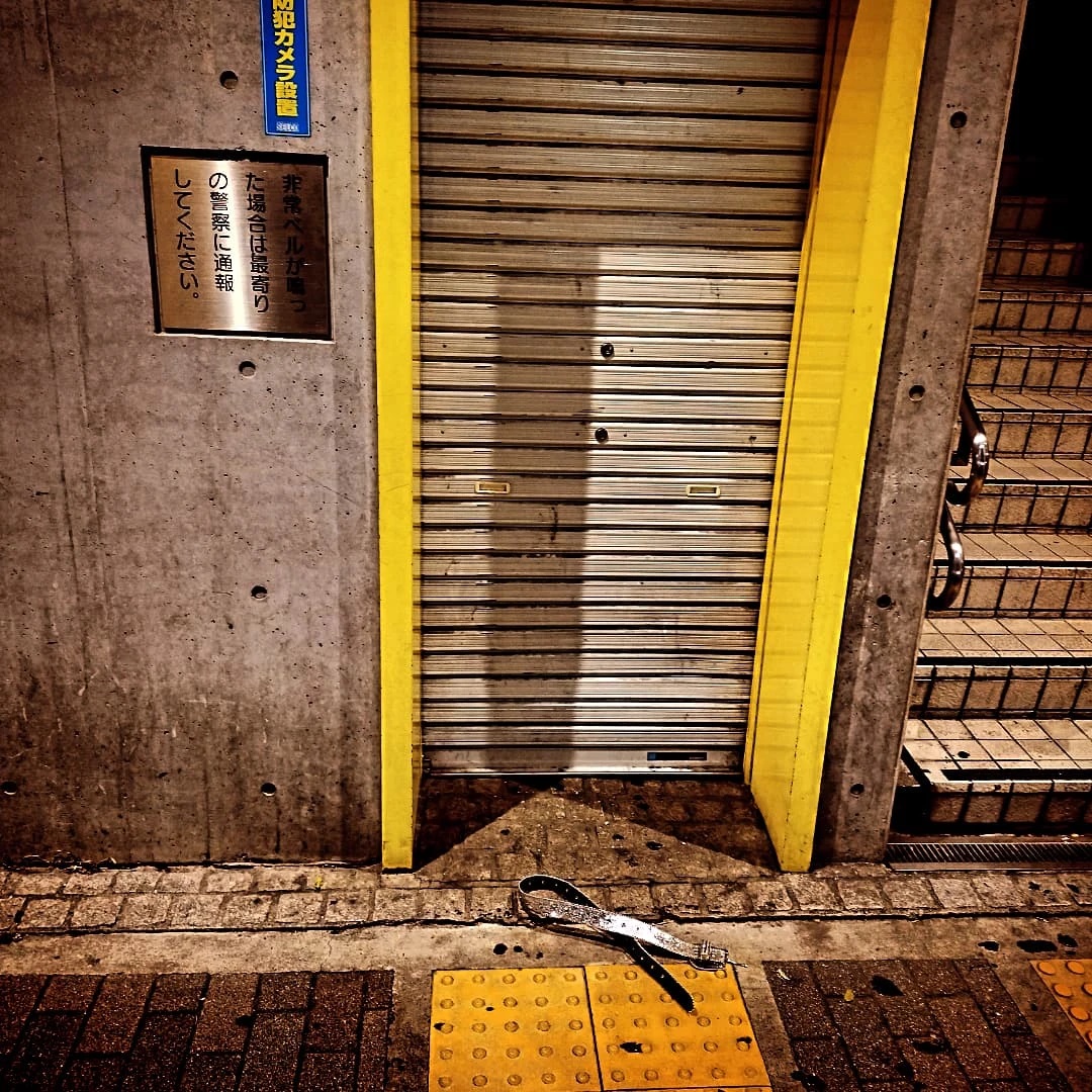 最近の階段道路写真
