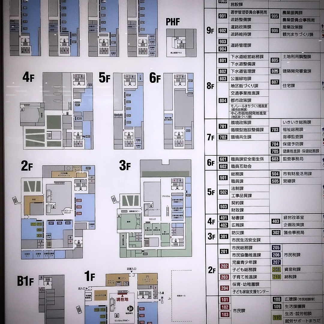 連日の市役所訪問