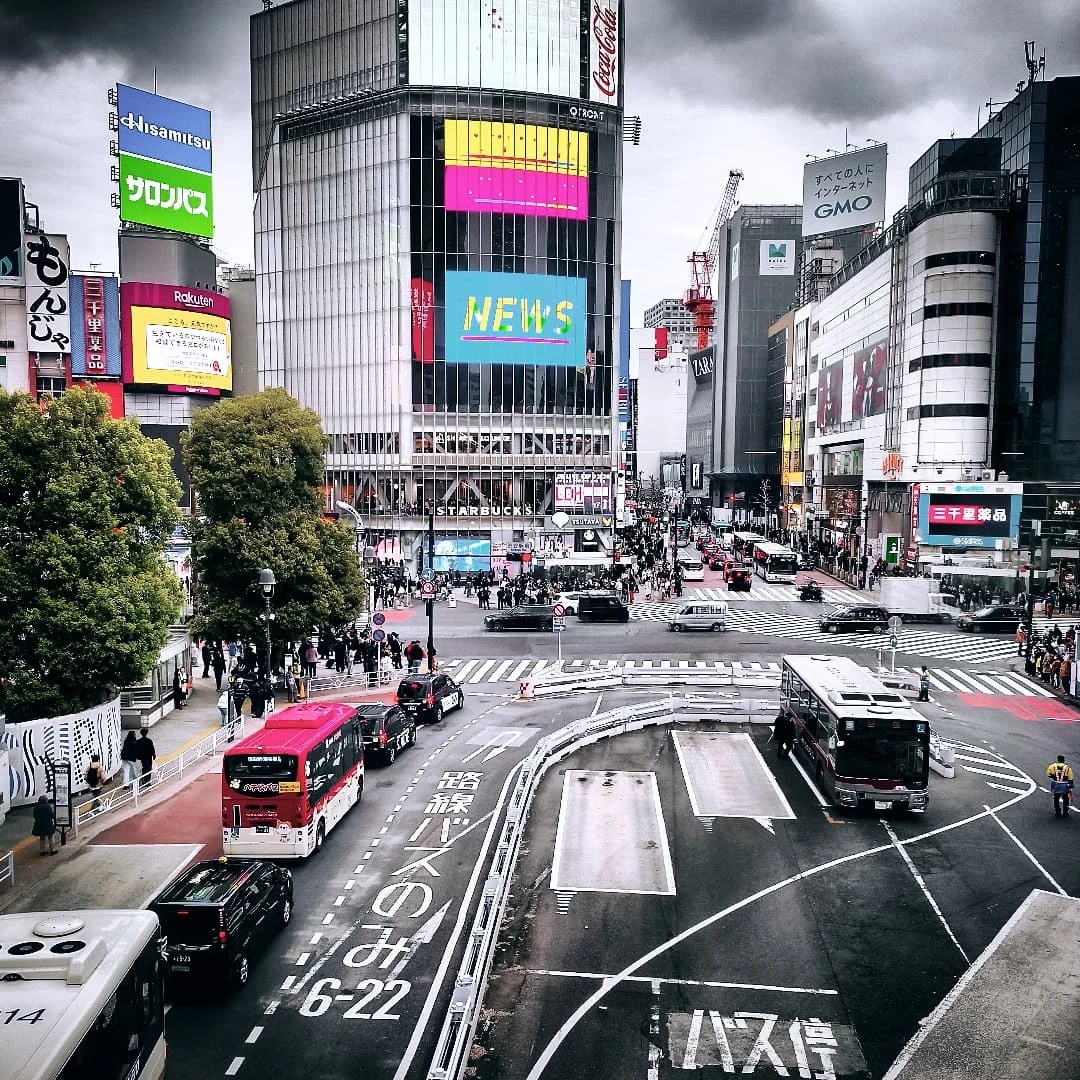 3月の渋谷駅前ダンジョン写真