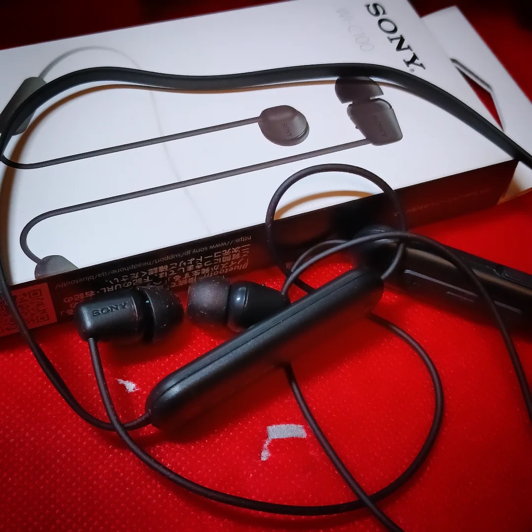 新しいBluetoothイヤホン到着
