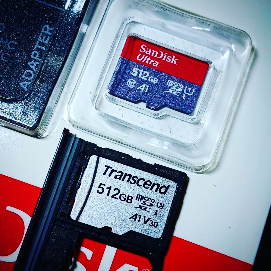 512GB microSDカード 再クローン
