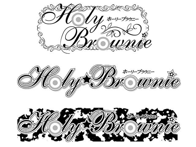少年画報社 六道神士「Holy Brownie」連載時ロゴ
